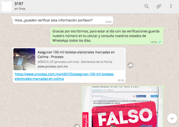 verificado fake.