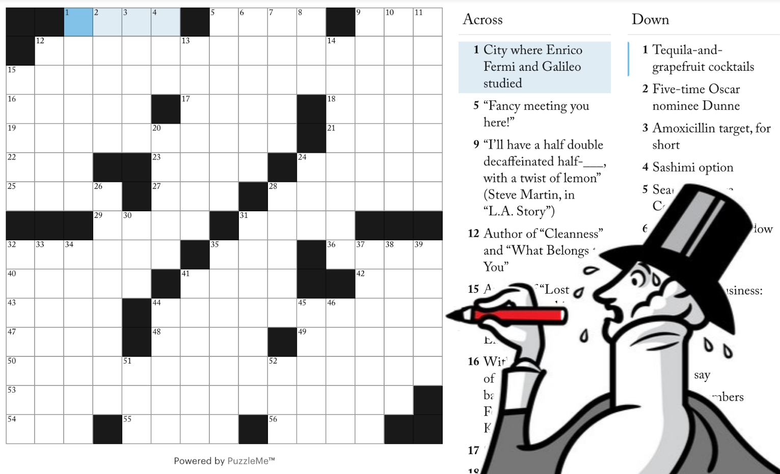 The New Yorker leans into crossword puzzles online and, now, in print