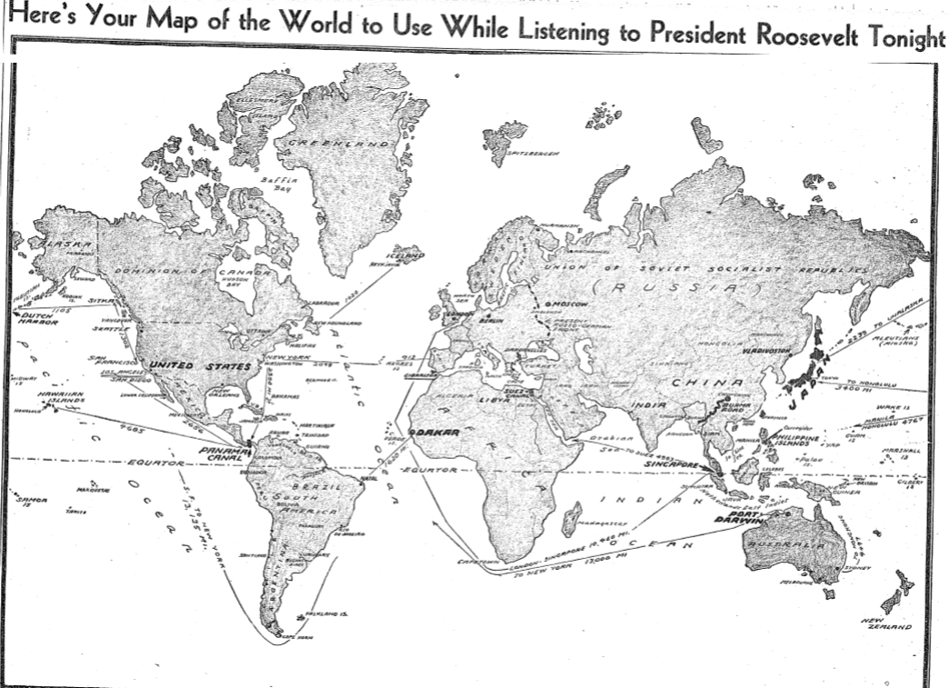 Roosevelt Map 