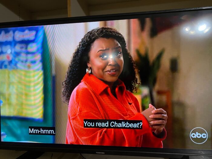 Nonprofit news site Chalkbeat gets a shoutout on ABC's hit show “Abbott  Elementary”